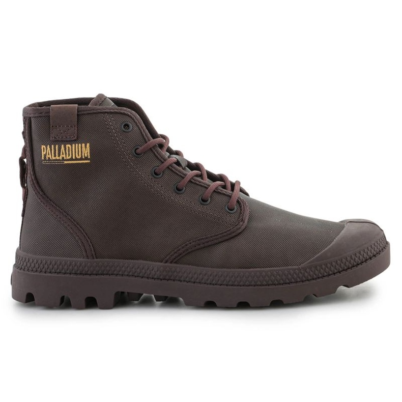 Palladium Pampa Hi Coated U 74375-249-M Dark Cocoa shoes brown Palladium Pampa Hi Coated U 74375-249-M Dark Cocoa shoes brown