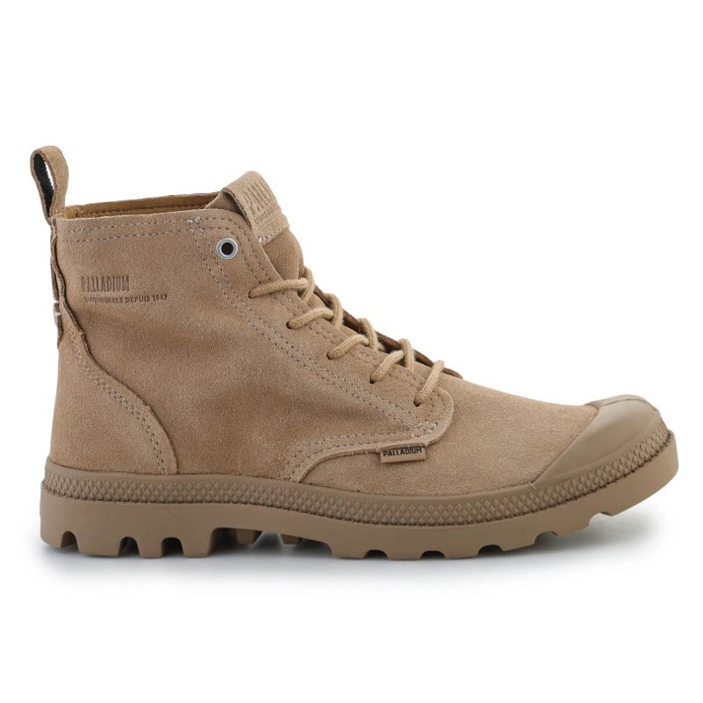 Palladium Pampa Hi Skin U shoes 74379-284-M Tan beige Palladium Pampa Hi Skin U shoes 74379-284-M Tan beige