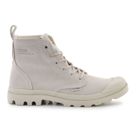 Palladium Pampa Hi Skin U 74379-155-M White Cap Gray shoes beige