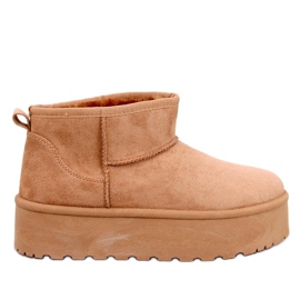 Emus short snow boots on the Morris Camel platform brown Emus short snow boots on the Morris Camel platform brown
