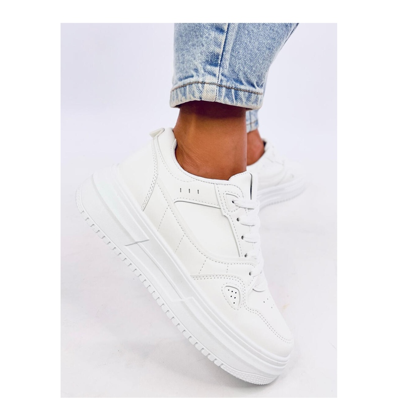 Tixis All White women's sneakers - Inello