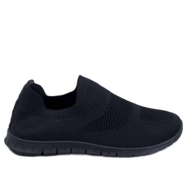 Black sock sneakers