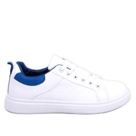 WHITE/ROYAL BLUE women's sneakers WHITE/ROYAL BLUE women's sneakers