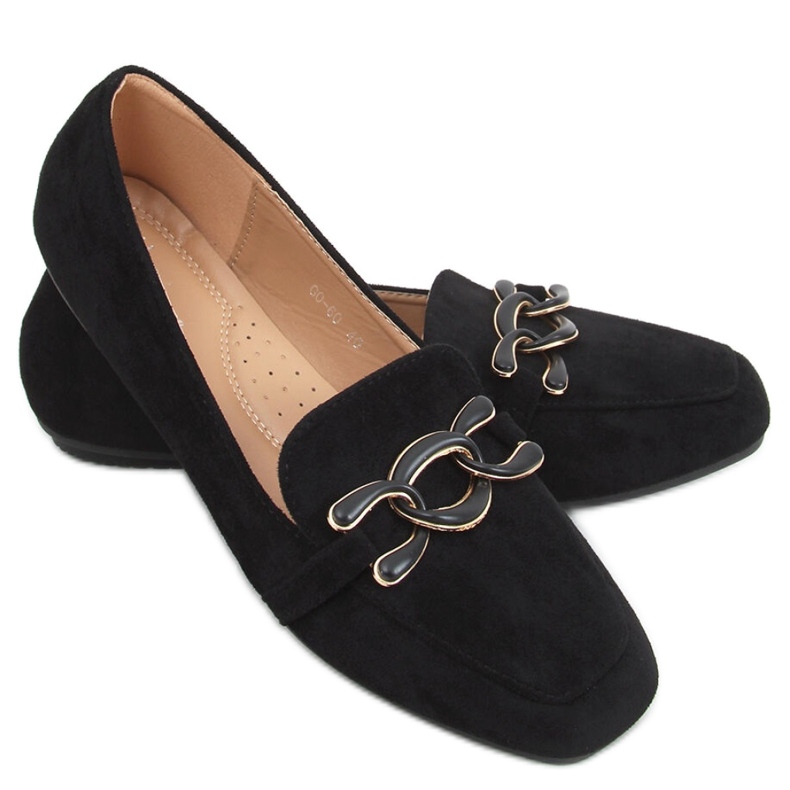 Black women's loafers