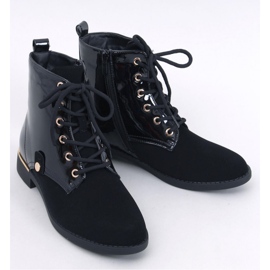 Ninas Black lace-up ankle boots - Inello