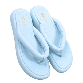 Blue Women's Flip Flops