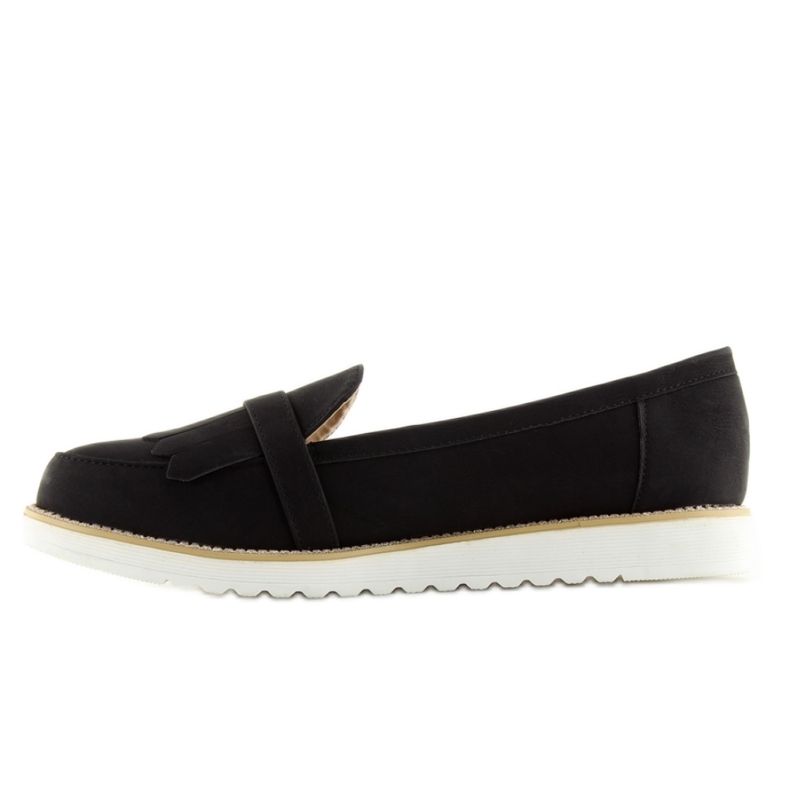 Women's Black Moccasins