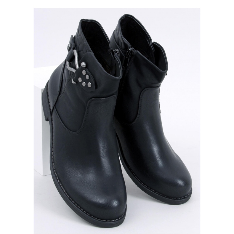 Dustin Black women's ankle boots - Inello