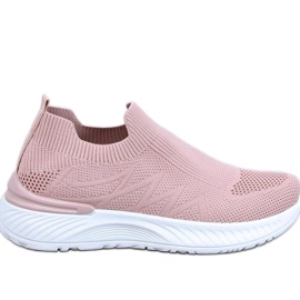 Pink sock sports shoes Pink sock sports shoes