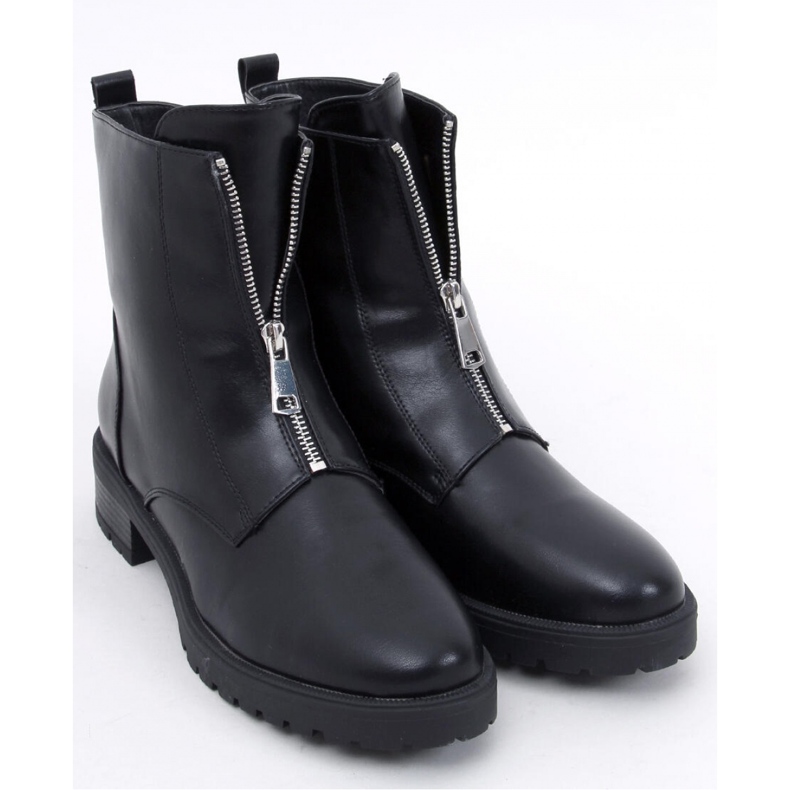 Aslang Black women's ankle boots - Inello