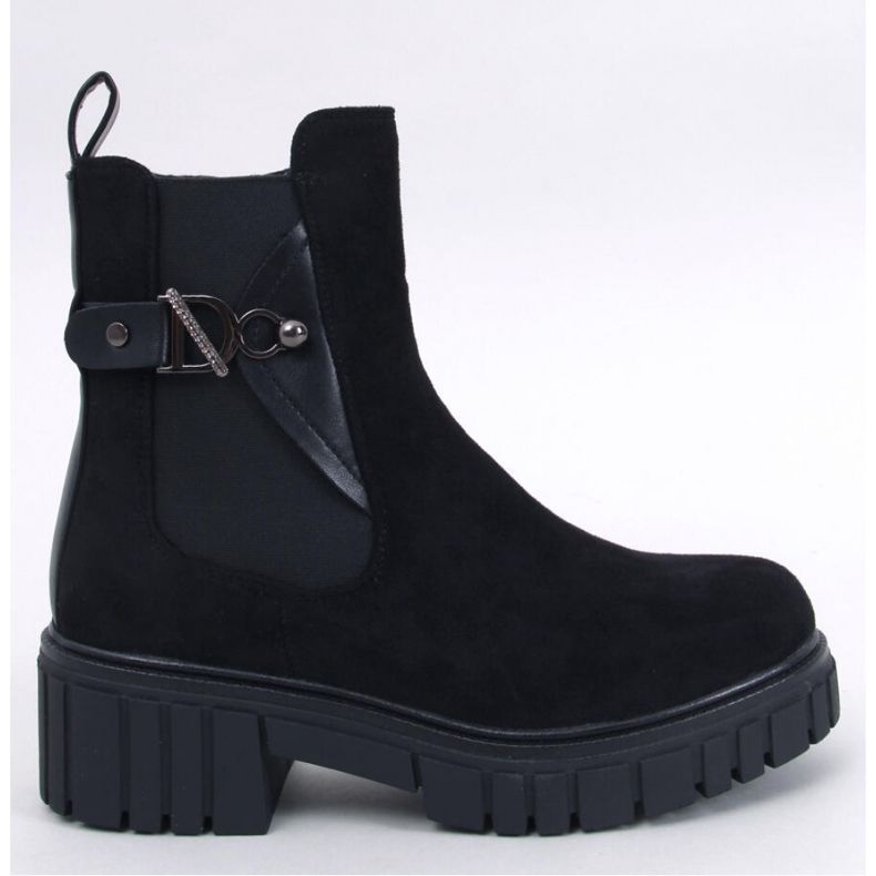 Errol Black platform boots - Inello