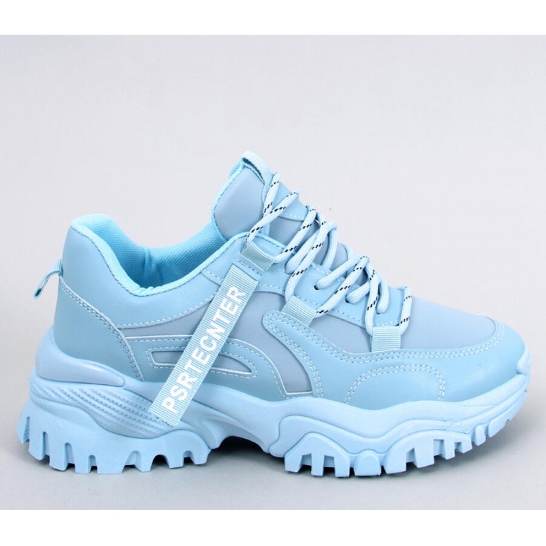 Bains Blue wedge sneakers - Inello