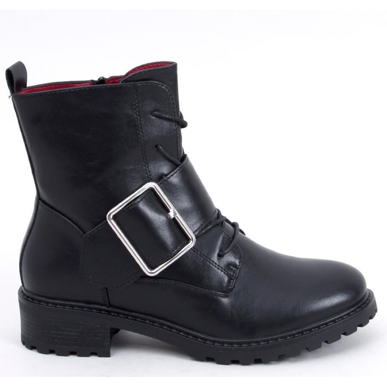 Billy Black lace-up ankle boots - Inello