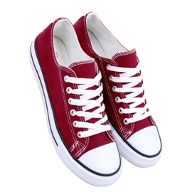 Women's classic sneakers Wine red