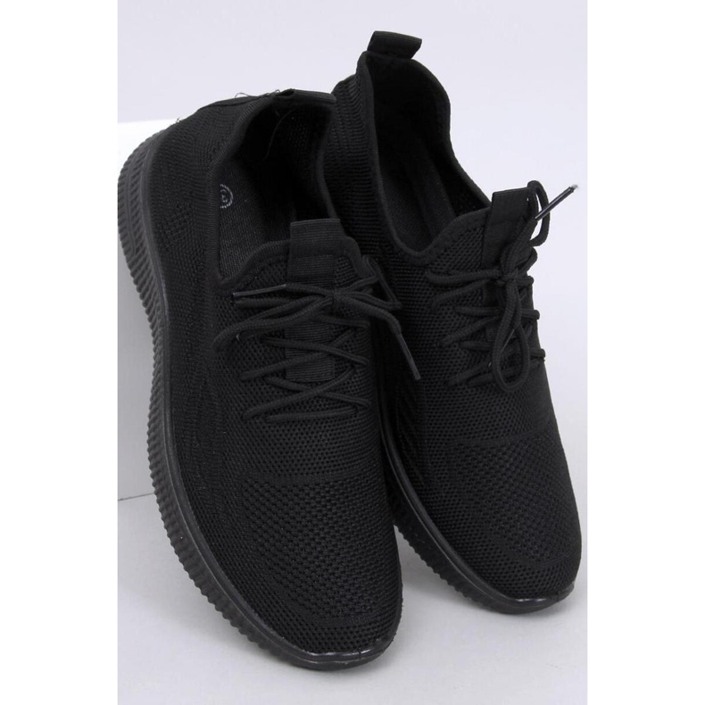 Women's sock sports shoes black