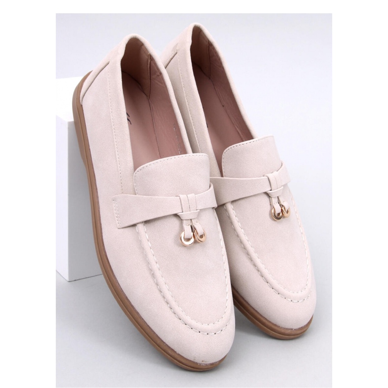 Antonisa Beige women's moccasins - Inello