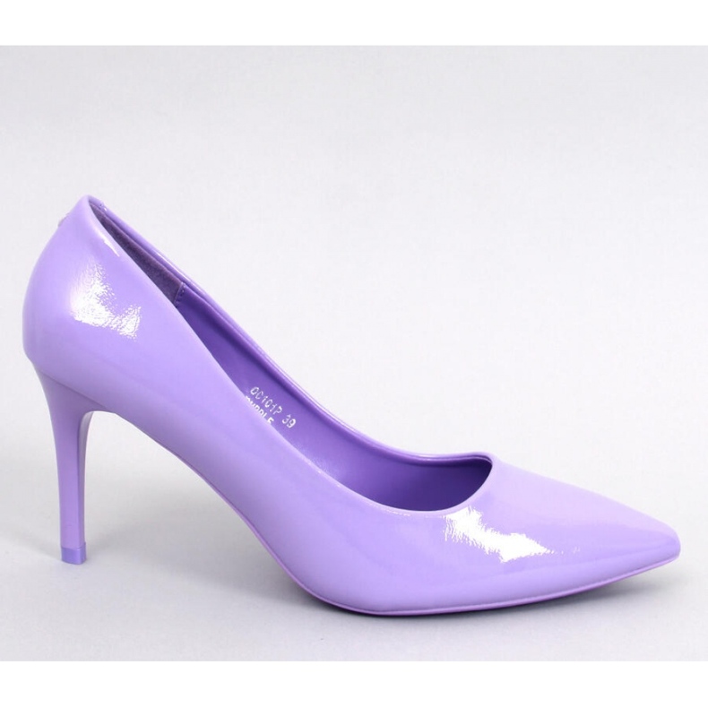Charlotte Purple patent stiletto pumps - Inello violet