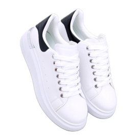 Black women's sneakers white
