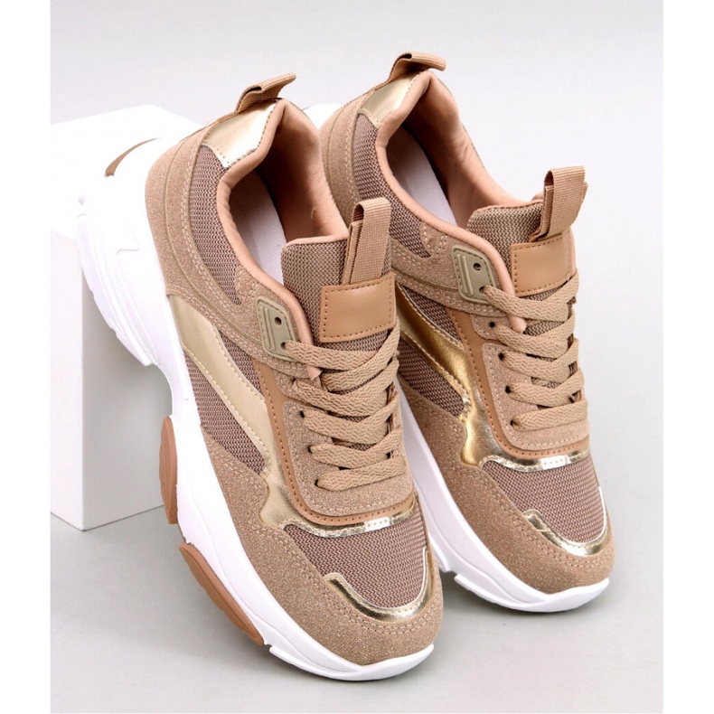 Baltha Khaki women's sneakers - Inello brown