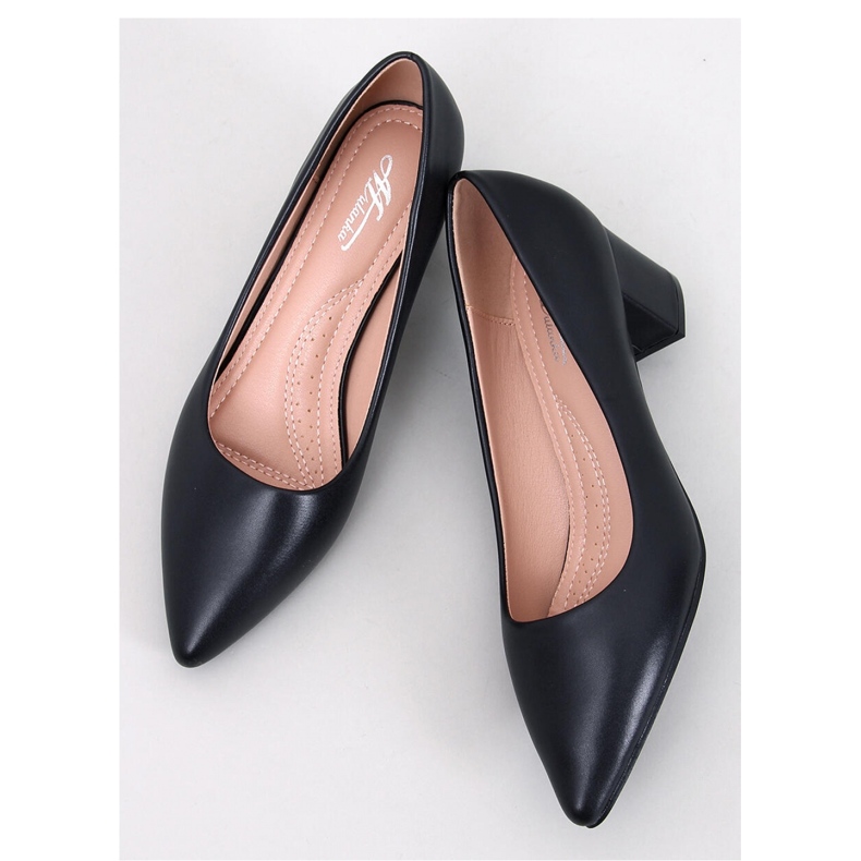 Crafts Black low-heeled pumps - Inello