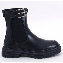 Women's Chelsea boots Stoke Black Pu - Inello Women's Chelsea boots Stoke Black Pu - Inello