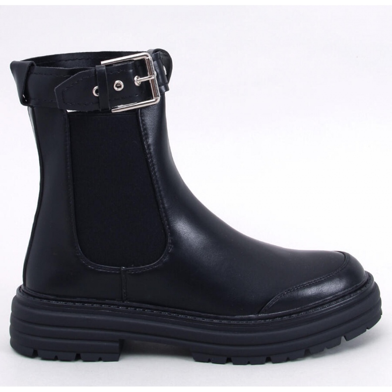 Women's Chelsea boots Stoke Black Pu - Inello Women's Chelsea boots Stoke Black Pu - Inello