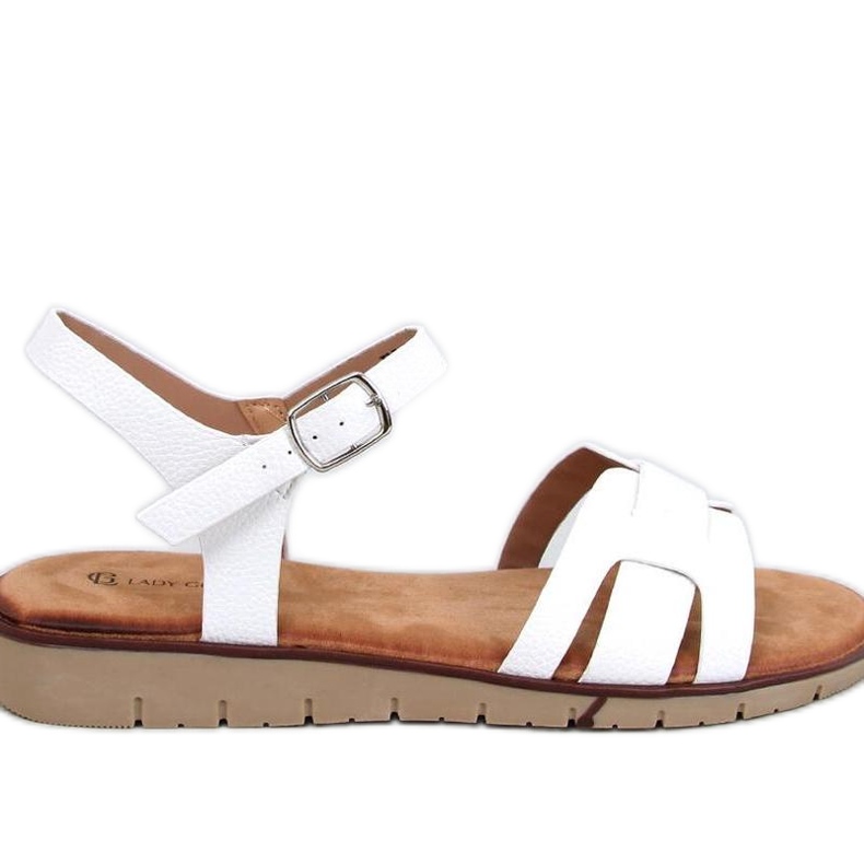 White women's sandals