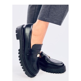 Rimet Black platform loafers - Inello
