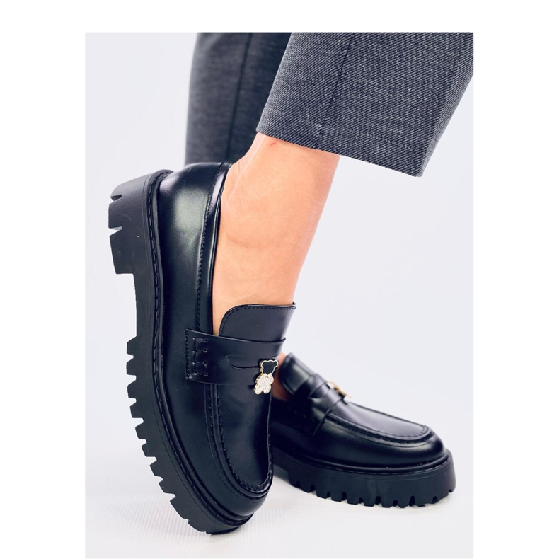 Rimet Black platform loafers - Inello