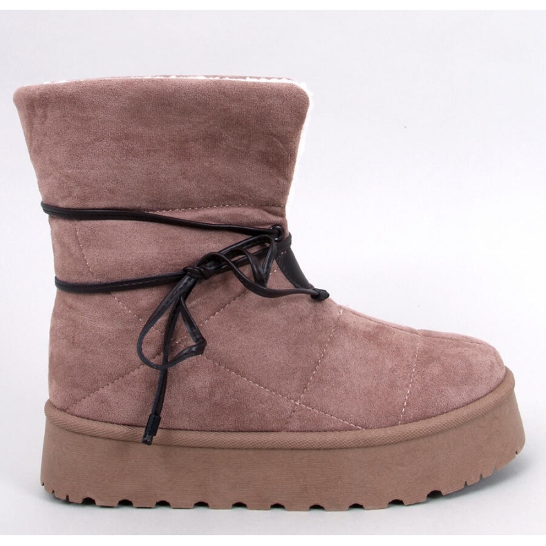 Price Khaki sheepskin snow boots - Inello brown Price Khaki sheepskin snow boots - Inello brown