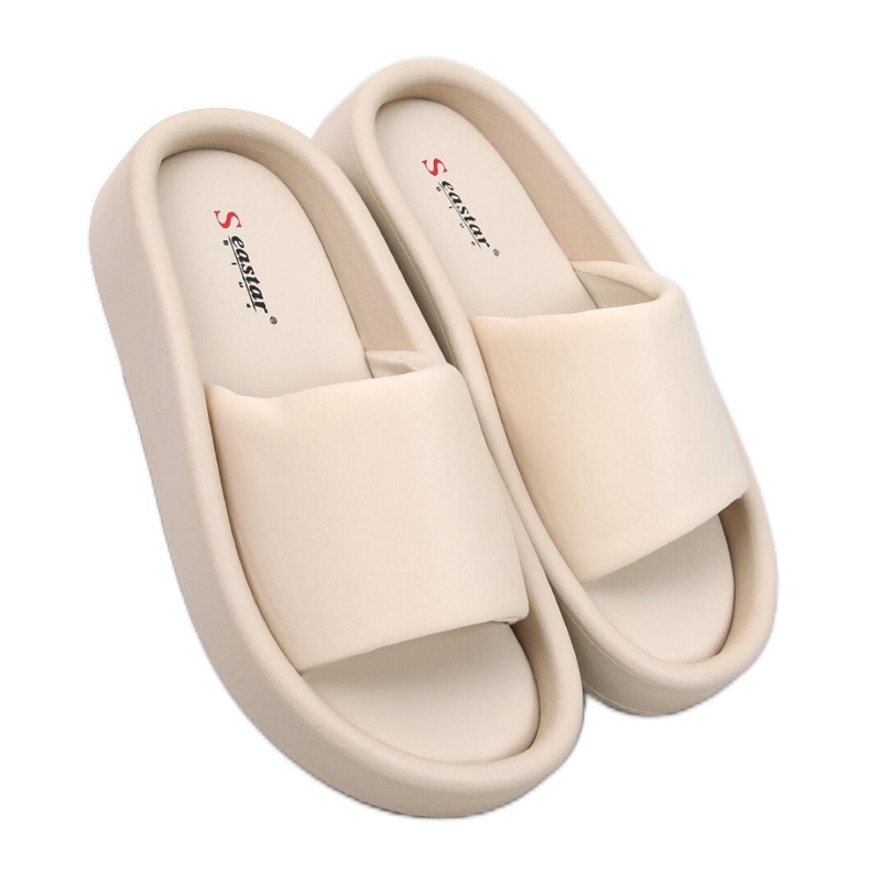Fontes Beige soft women's sandal - Inello