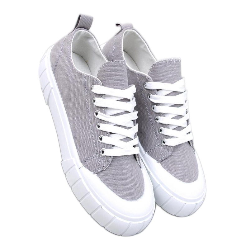 Consen Gray women's sneakers - Inello grey