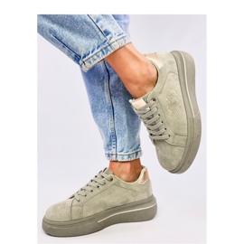 Pastel women's sneakers Akins Green - Inello