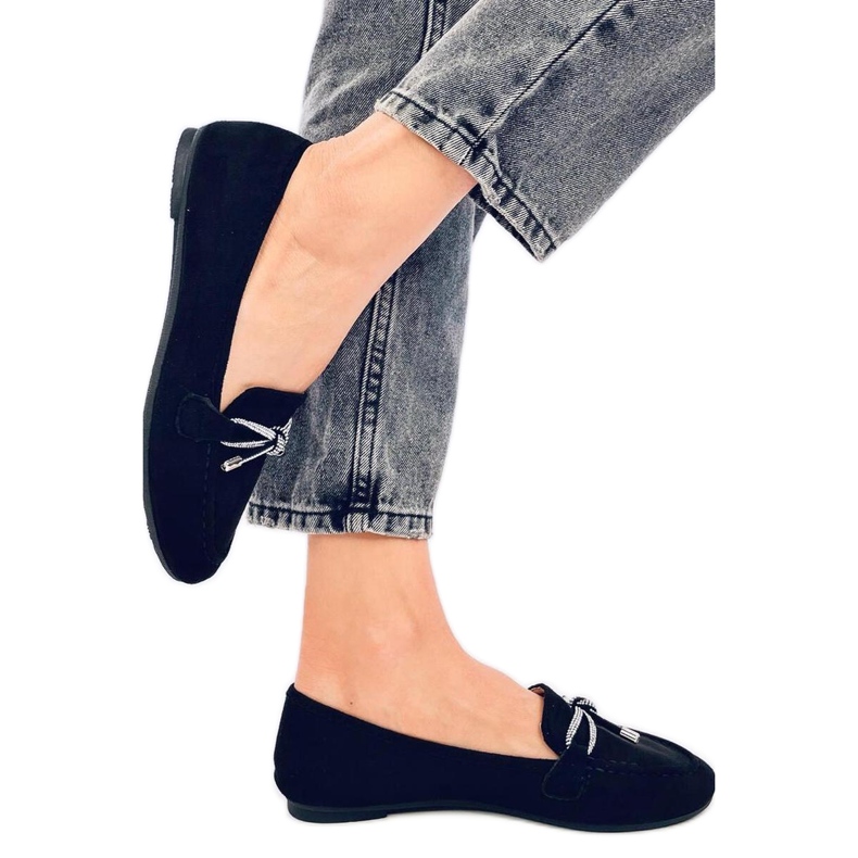 Marsoin Black suede moccasins - Inello