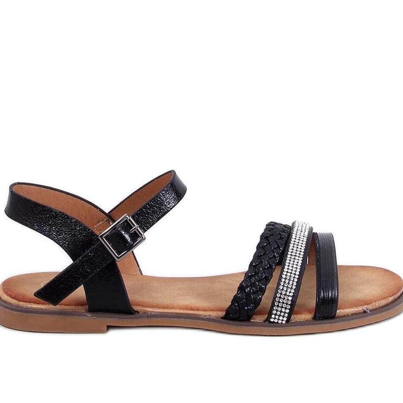 Pasini Black women's sandals - Inello