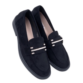 Ferdis Black women's moccasins - Inello Ferdis Black women's moccasins - Inello