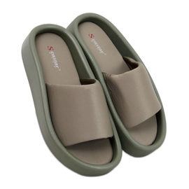 Fontes Oliver soft women's sandal - Inello green