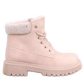 Insulated women's boots Leode Beige - Inello