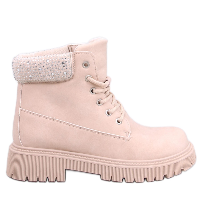 Insulated women's boots Leode Beige - Inello