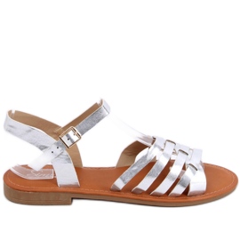 Spokey Silver women's sandals - Inello grey