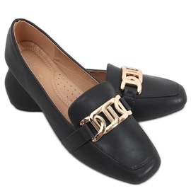 Lidia Black women's moccasins - Inello