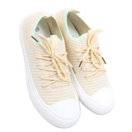 Bruni LT.BEIGE women's sock sneakers - Inello
