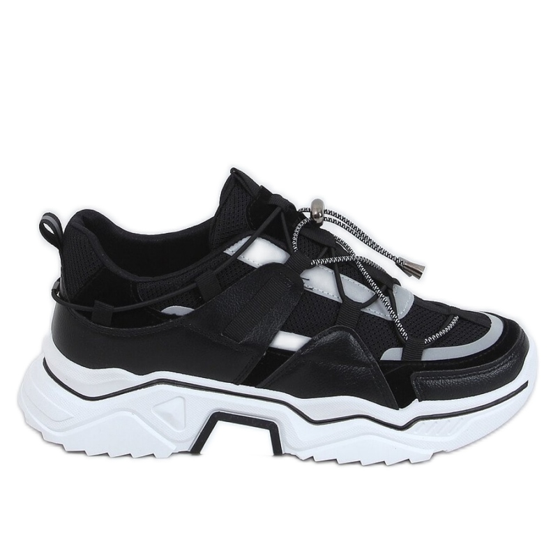 Black Sports Shoes TS-508 Black - Inello Black Sports Shoes TS-508 Black - Inello