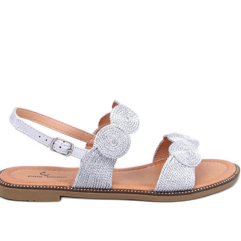 Raulet Silver women's sandals - Inello grey
