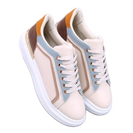 Duries Beige women's sneakers - Inello
