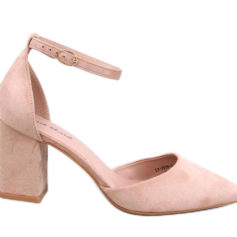 Pozzi Beige ankle-strap pumps - Inello