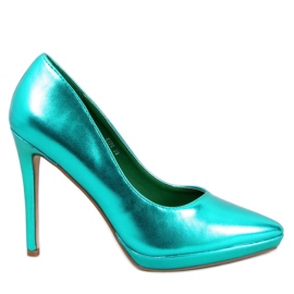 Blume Green stiletto pumps - Inello Blume Green stiletto pumps - Inello