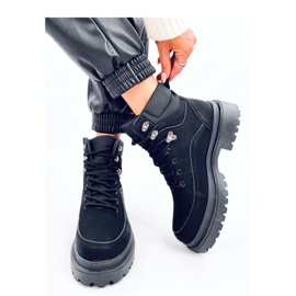 Mathen Black trapper boots - Inello