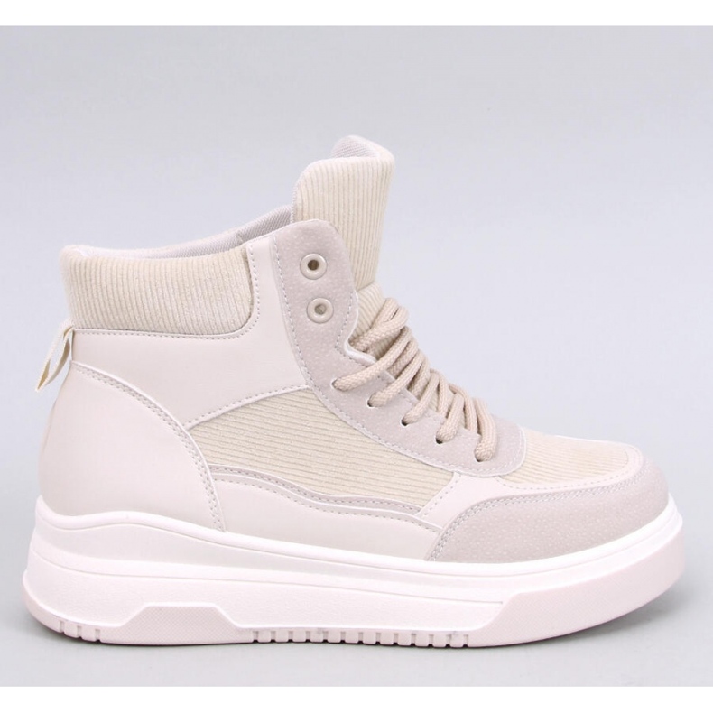 Riess Beige high-top sneakers - Inello