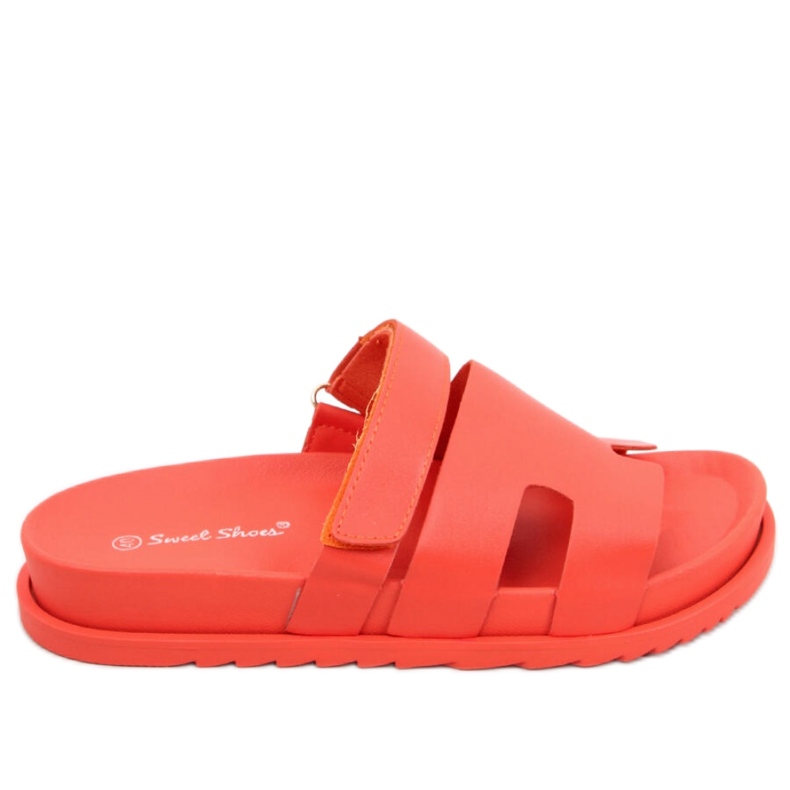 Tawny Orange women's flip-flops sandal - Inello